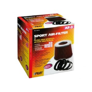 FILTRO ARIA CONICO UNIVERSALE PILOT CON ADATTATORI AF-3 A CONO