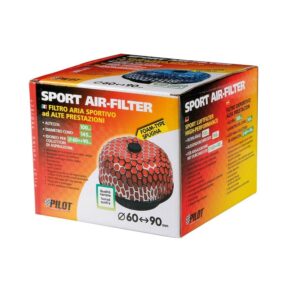 Filtro Aria Sportivo LAMPA Pilot AF-4 Colore BLU Altezza mm 100 - Base Ø mm 145