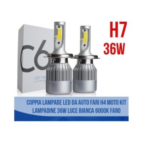 LAMPADE UNIVERSALI A LED H7 6000K