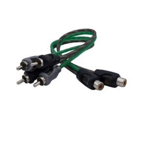 COPPIA SDOPPIATORE RCA 1 FEMMINA 2 MACHI