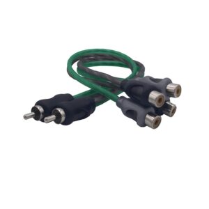 COPPIA SDOPPIATORE RCA 1 MACHO 2 FEMMINE