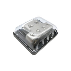 DISTRIBUTORE MASSA UNA ENTRATA 0 AWG E 4 USCITE 0AWG 2AWG