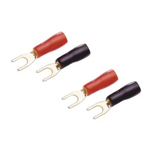 Capicorda FORCELLA per cavo 2x1 e 2x1,5 mmq blister 4 pz