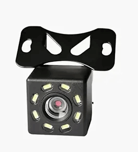 TELECAMERA 170° RETROCAMERA RETROMARCIA MINI A COLORI QUADRATA