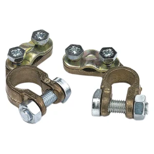 Coppia Morsettiera per Altoparlanti 2 Poli 52x22mm