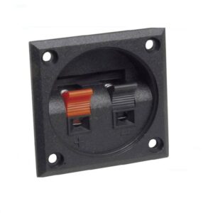 SINGOLA Morsettiera a molla per altoparlanti